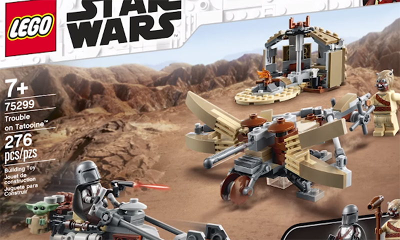 New LEGO Star Wars Trouble on Tatooine (75299) Announced for 2021