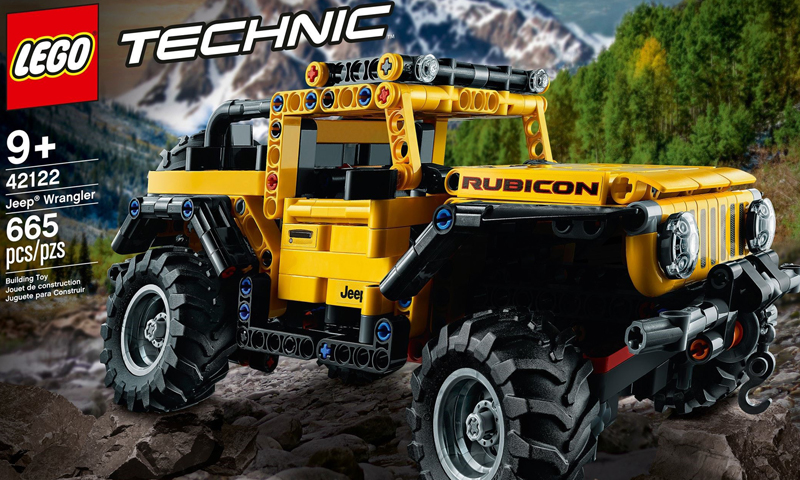 Jump In With the LEGO Technic Jeep Wrangler (42122) Arriving in 2021