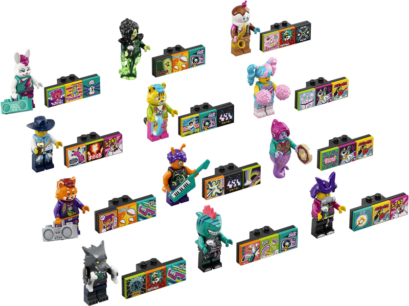 LEGO Vidiyo Minifigures