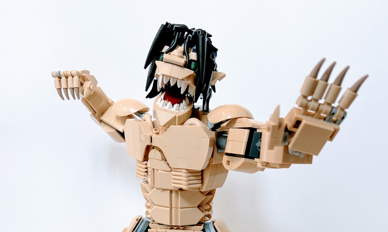 Custom LEGO Attack on Titan