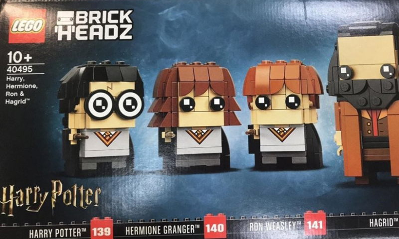 LEGO Brickheadz Harry, Hermione, Ron & Hagrid (40495) Set Discovered