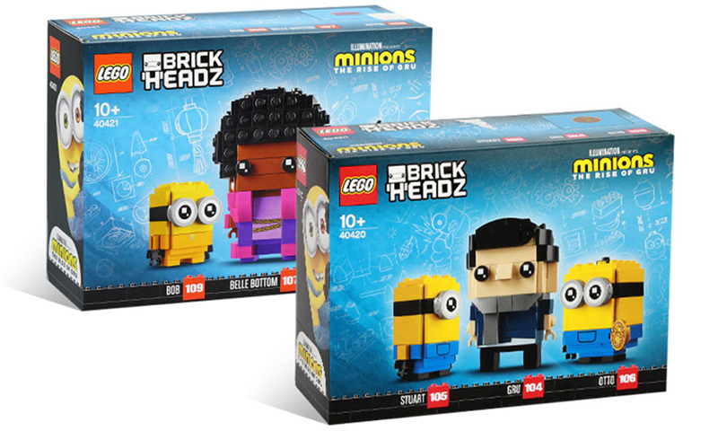 LEGO Brickheadz Minions Now Available at LEGO’s Online Store