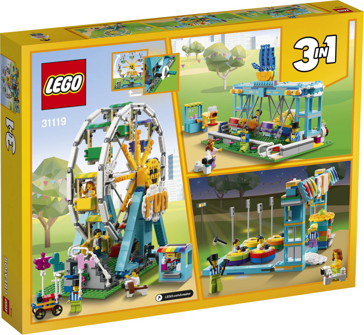 First look at new LEGO Creator 3-in-1 Space Shuttle & Ferris Wheel sets -  Jay's Brick Blog