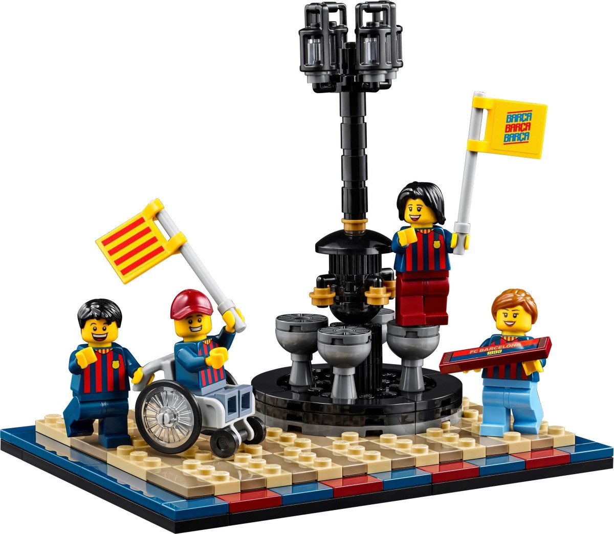 First Images of LEGO FC Barcelona Celebration (40485) GWP Set Revealed