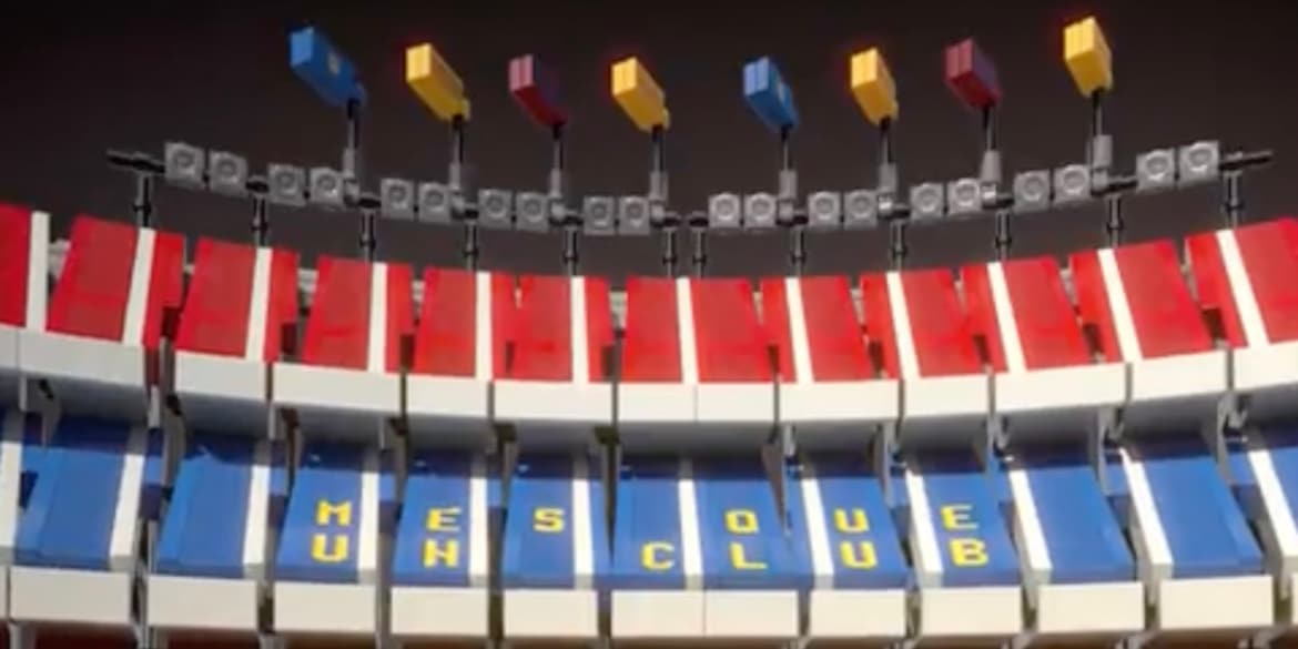 LEGO Releases Official Teaser for Creator Expert Set FC Barcelona-Camp Nou (10284)