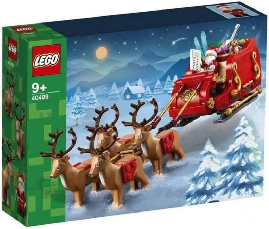 Malaysian Retailer Has First Images of LEGO Seasonal Santa’s Sleigh (40499)