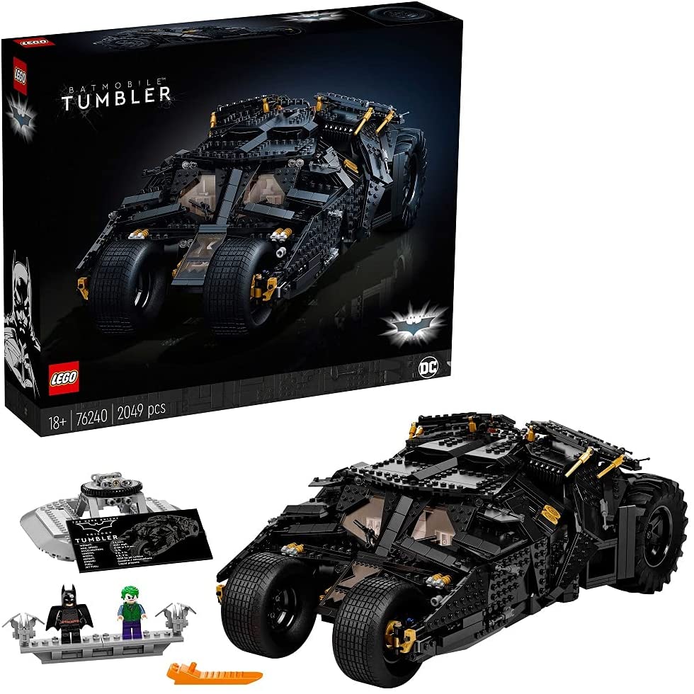 LEGO Batmobile Tumbler Returns in Two New Sets (76240, 76239)
