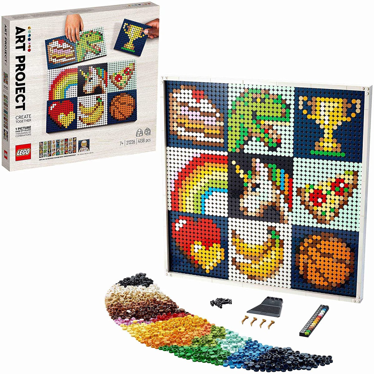 Amazon UK Lists New LEGO Art Project: Build Together (21226) For Building Tile-Art with Friends
