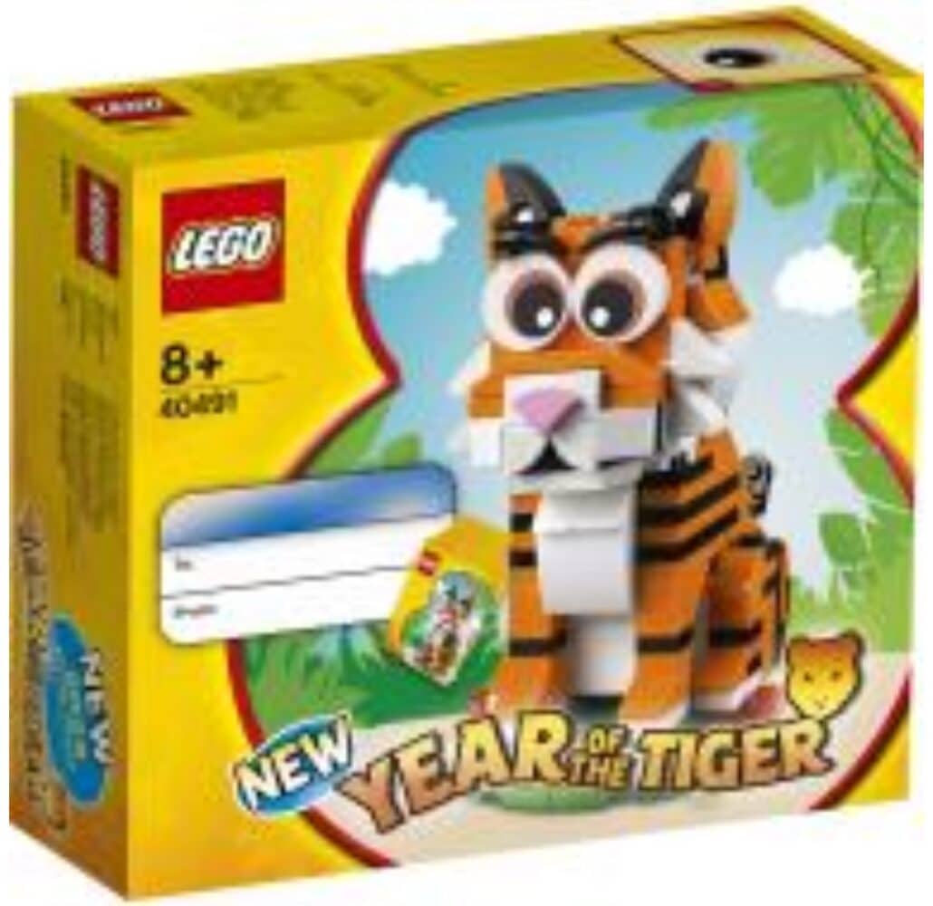 First Look at LEGO Seasonal Year of the Tiger (40491)