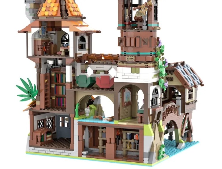 LEGO builds I made from Laputa! : r/ghibli