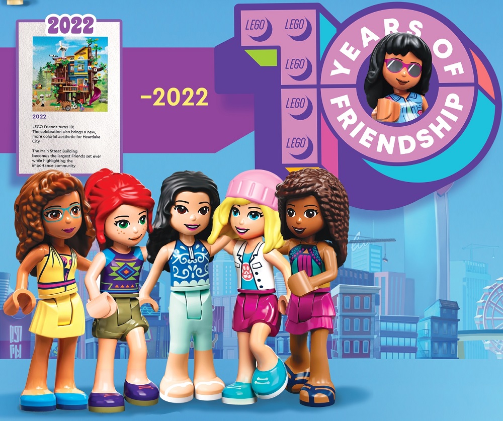 replika Martin Luther King Junior Dwell LEGO Presents Timeline Poster for LEGO Friends 10th Anniversary in 2022 -  The Brick Show