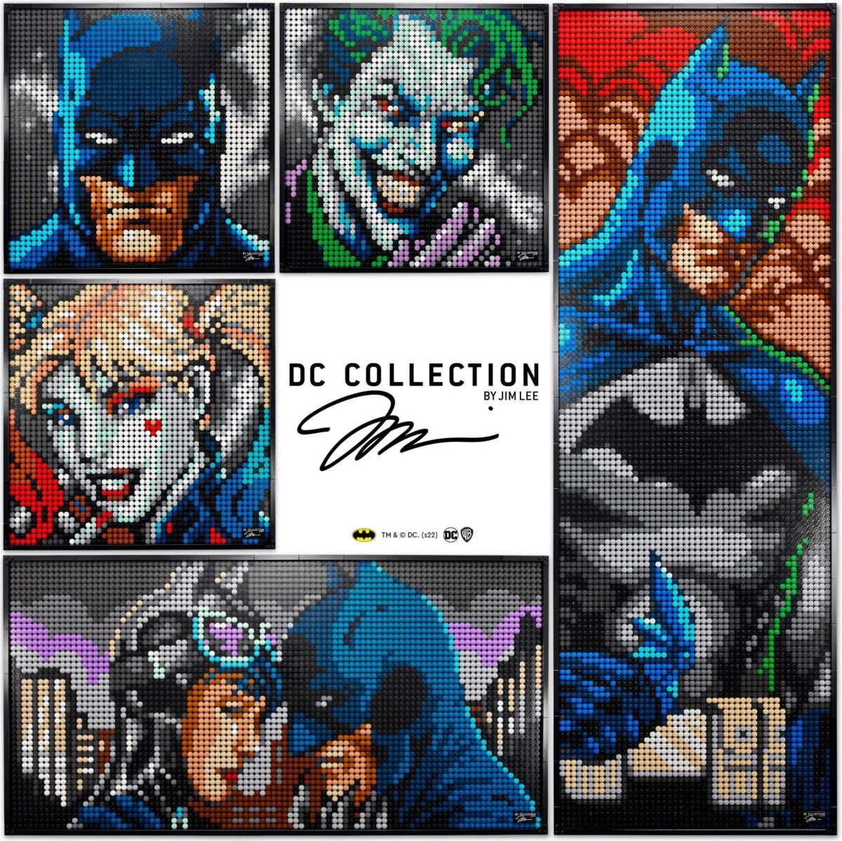 LEGO Art “Jim Lee Batman Collection” (31205) Revealed