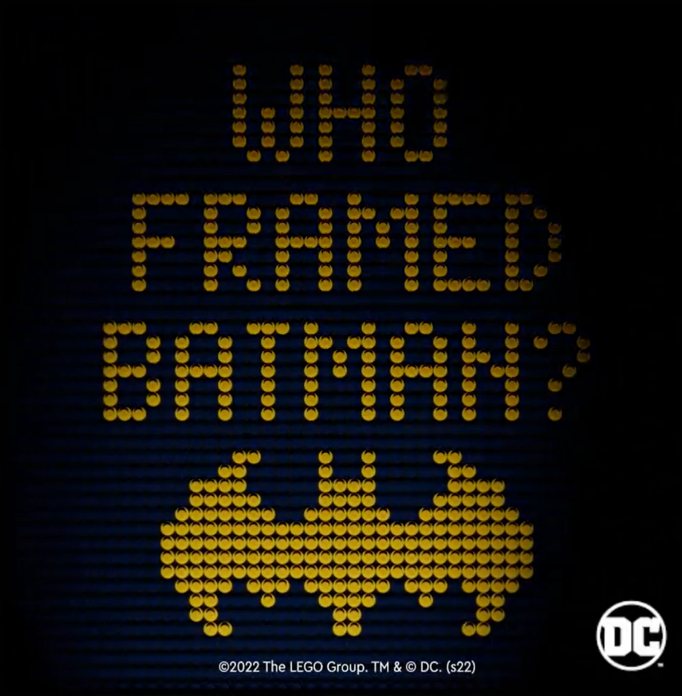 LEGO Art for “The Batman” Teased on Twitter