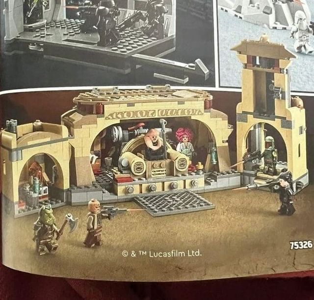 Boba Fett Attacking Jabba’s Palace: LEGO Star Wars Set 75326 Leaked