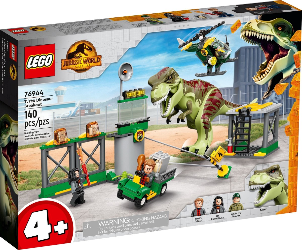 LEGO “Jurassic World Dominion” Tie-Ins Officially Available Now