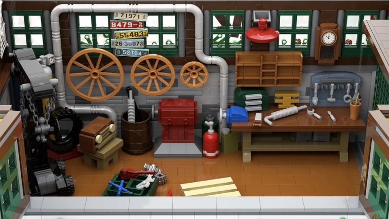 ideas legoceo garage1930s 2