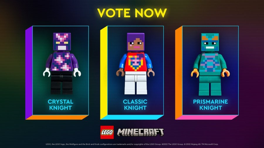 LEGO Con ’22 Poll for New “Minecraft” Minifig in 2023 Started