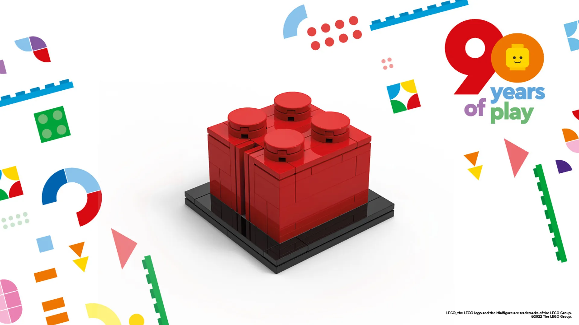Legoland Lego So Many Ways To Play promotional Brick x1 