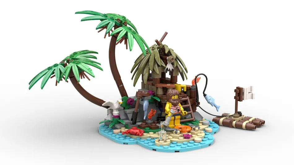 LEGO October 2022 GWP Ray the Castaway (40566) Gets Product Listing Too