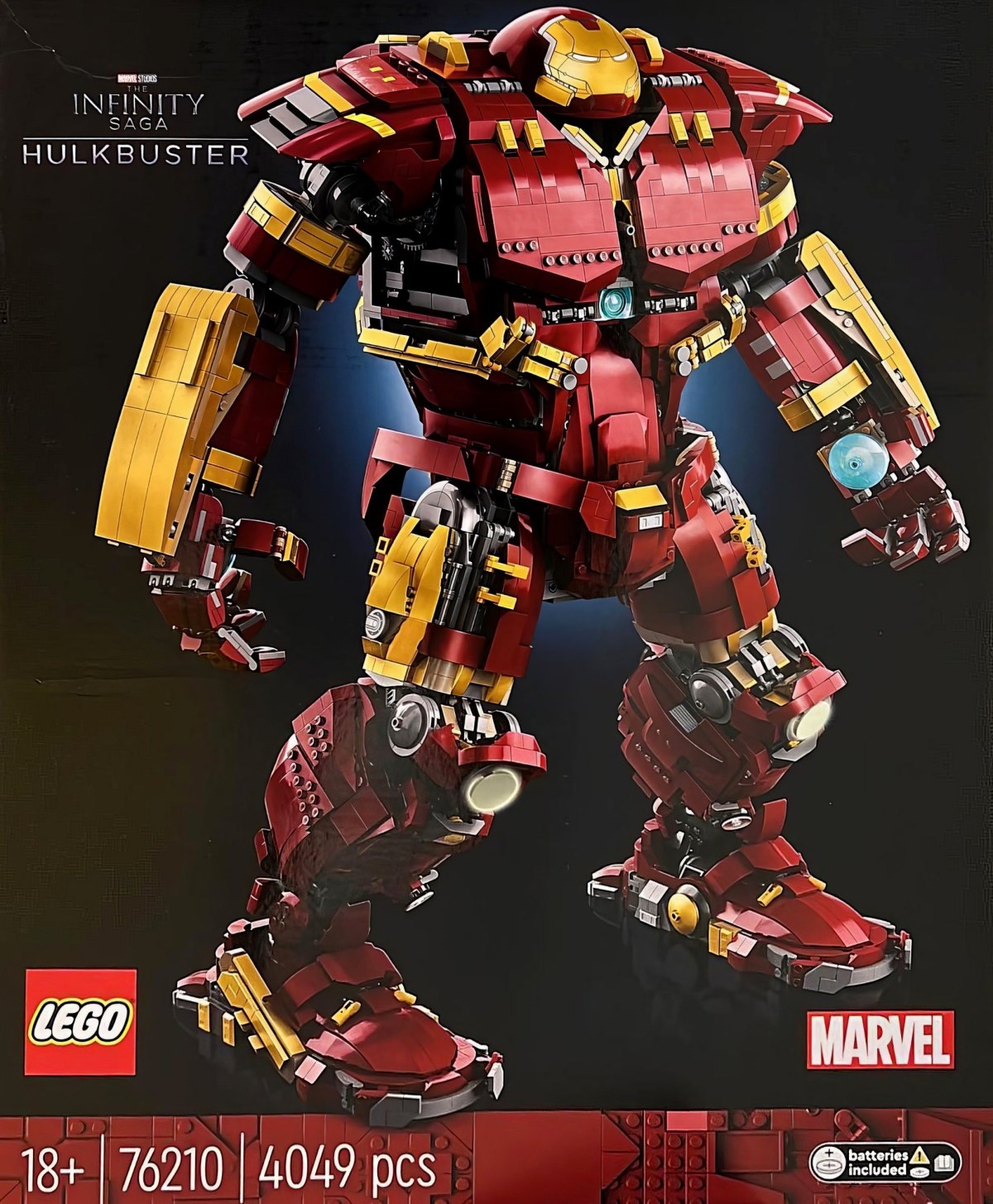 Just Revealed: Marvel's Infinity Saga Iron Man Hulkbuster LEGO Set