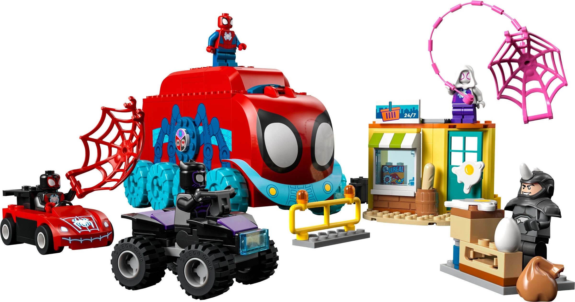 LEGO DUPLO Marvel Spider-Man’s House, with Spidey, Ghost-Spider and Bootsie  the Cat Minifigures, Spidey and His Amazing Friends Super Hero Gift Idea