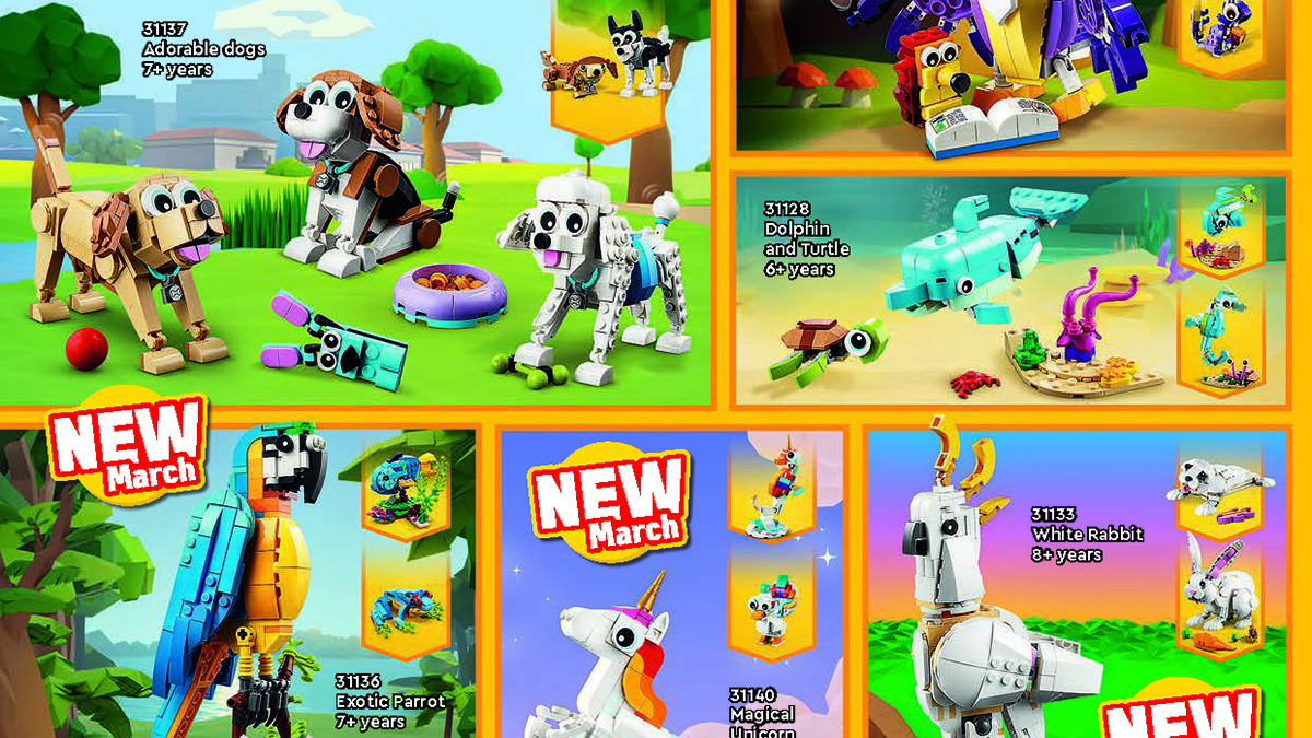 Expect More LEGO Creator 3-in-1 2023 Sets This March