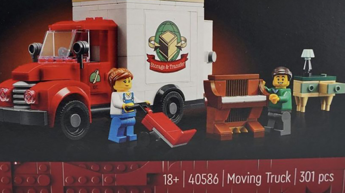 LEGO Icons Moving Truck (40586) GWP Set Revealed!