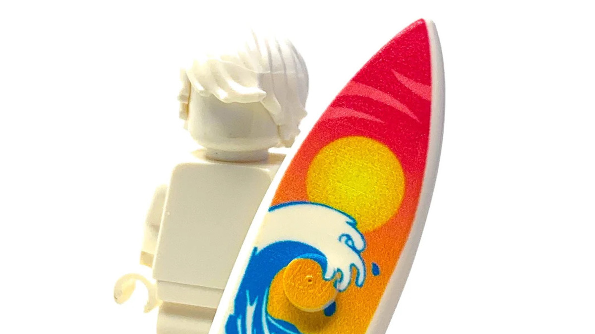 Get Ready to Hit the Waves With Our Latest Custom LEGO Surfboards!