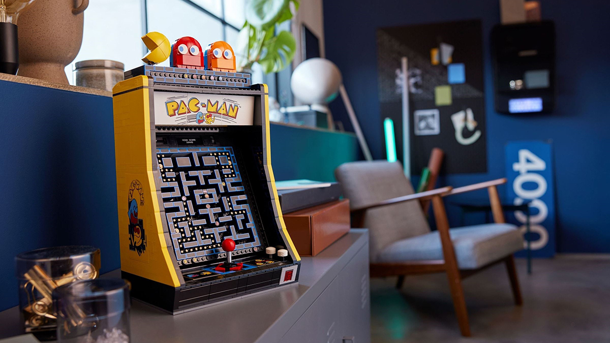 LEGO Icons PAC-MAN Arcade Set 10323 Officially Revealed!