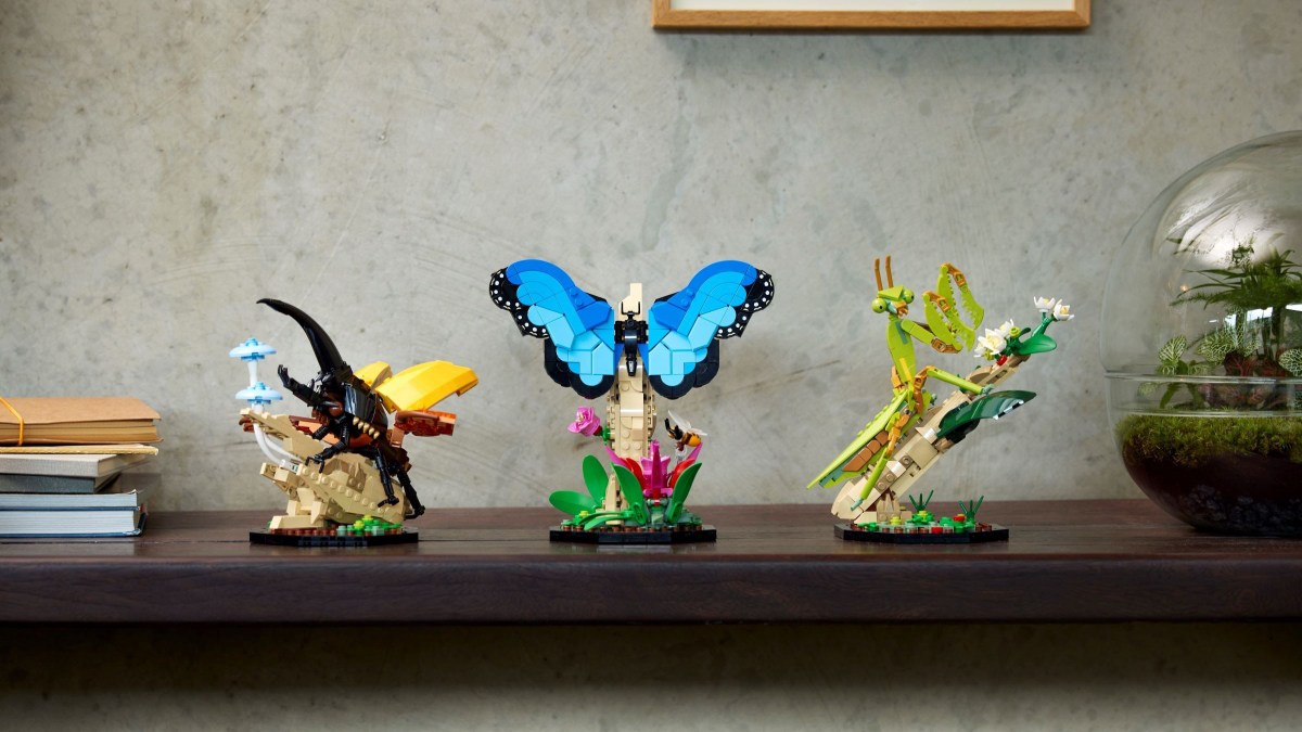 LEGO Unveils the LEGO Ideas 21342 Insects Collection – Coming in September