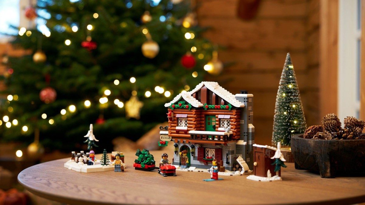 The LEGO Icons 10325 Winter Village Alpine Lodge is an Early Holiday Treat