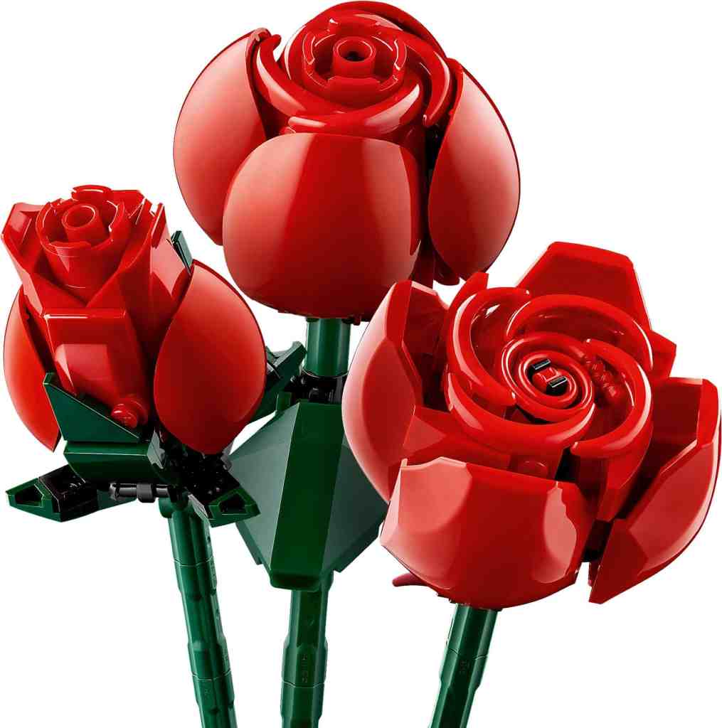 Lego rose bouquet announced for January 2024! These would make a great
