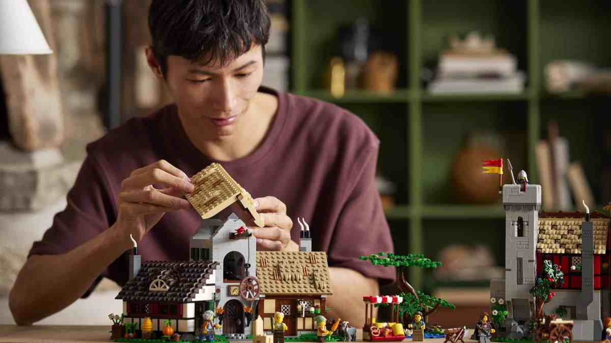 Discover Adventure and Nostalgia with the new LEGO Icons Medieval Town Square 10332