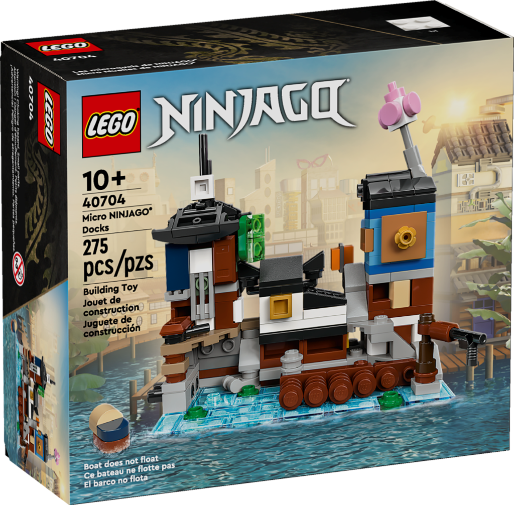 lego micro ninjago city docks 40704