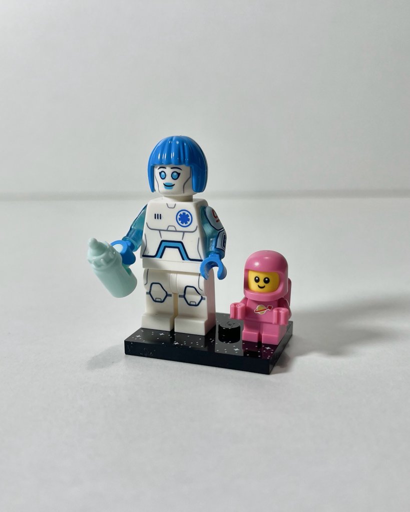Space Nurse with Pink Space Baby 1