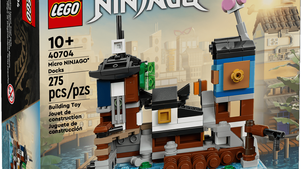 LEGO Micro Ninjago City Docks 40704 Promotional Set Officially Revealed