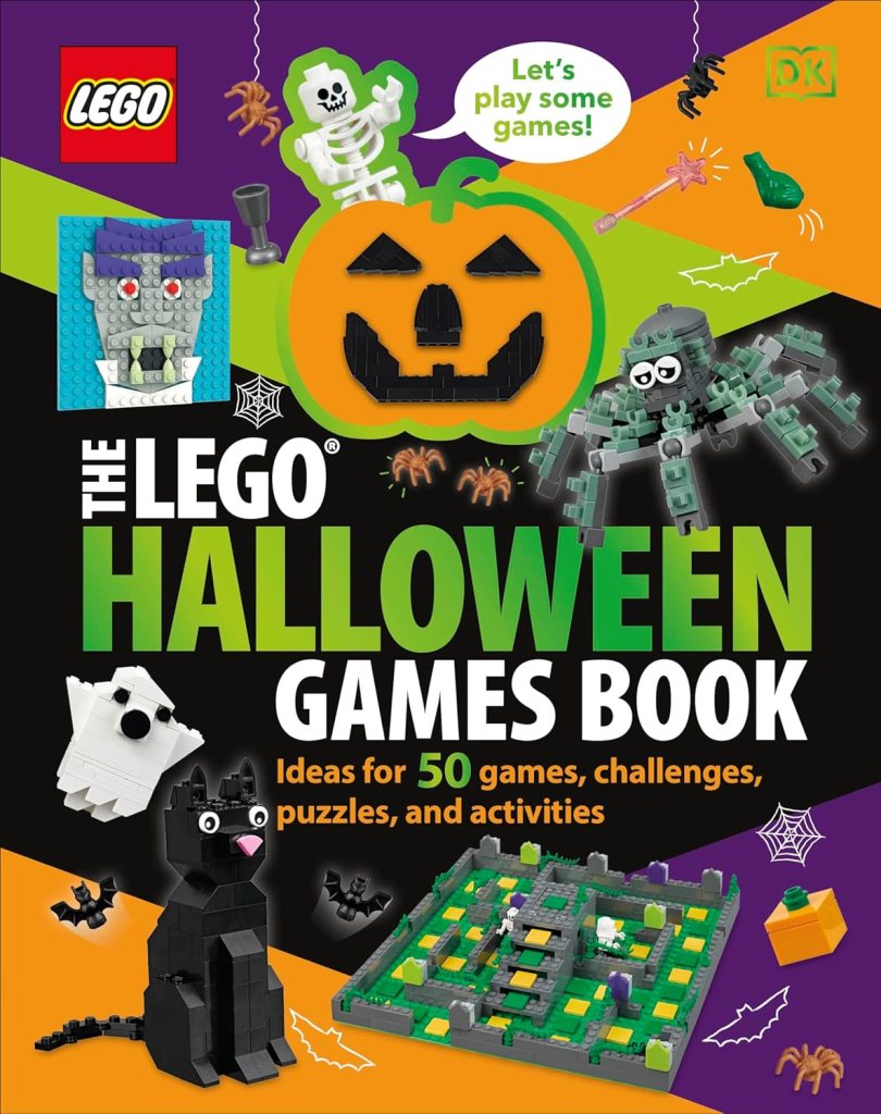lego halloween games book